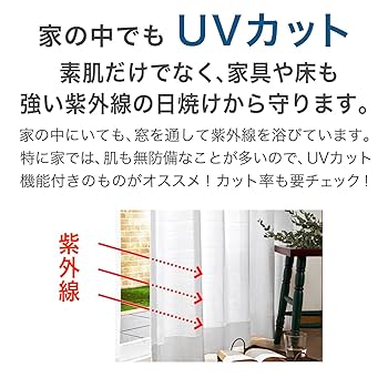 Amazon｜[ベルメゾン] レースカーテン UVカット 遮熱 遮像